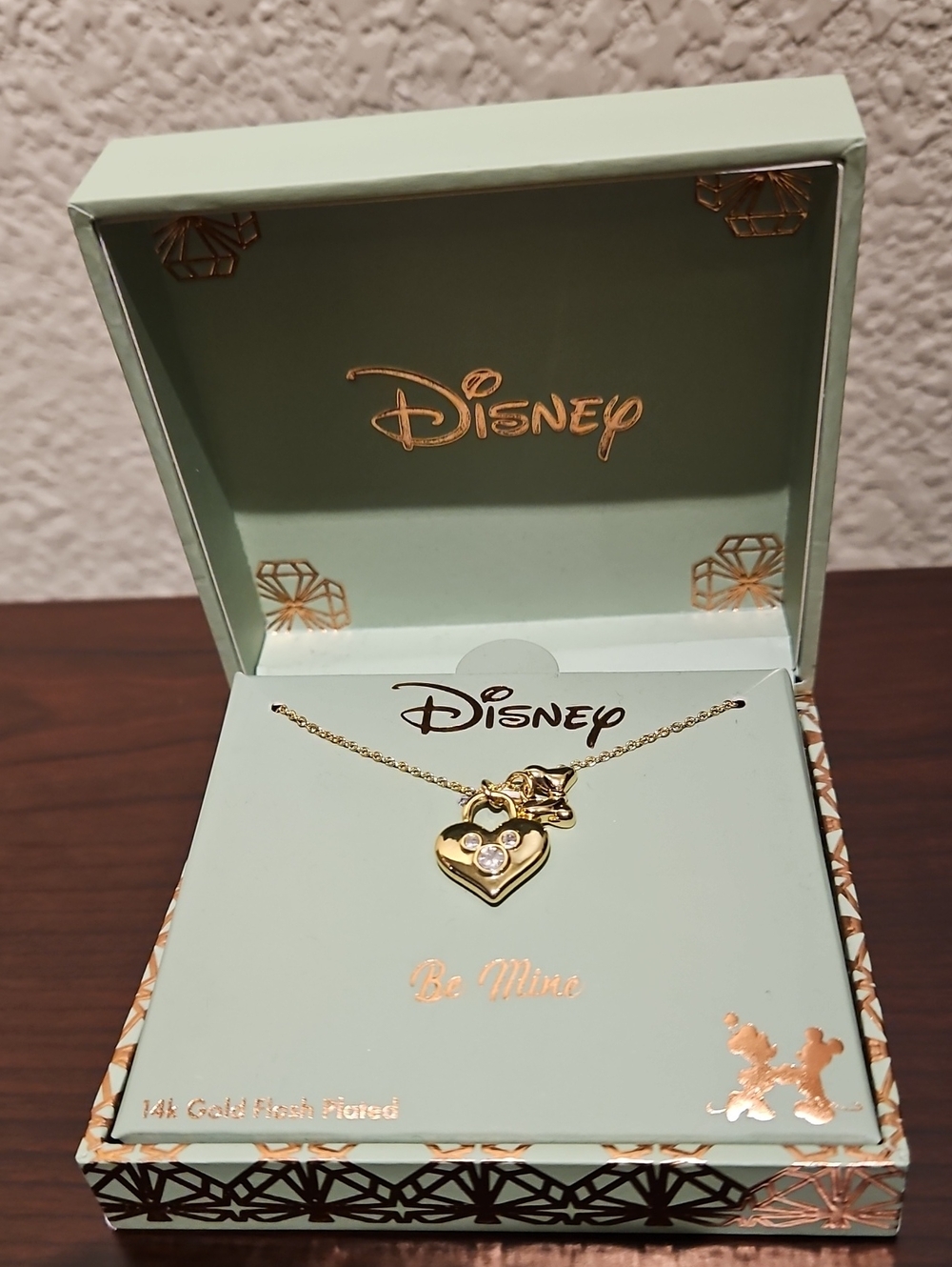 Disney Be Mine Necklace - 14k Gold